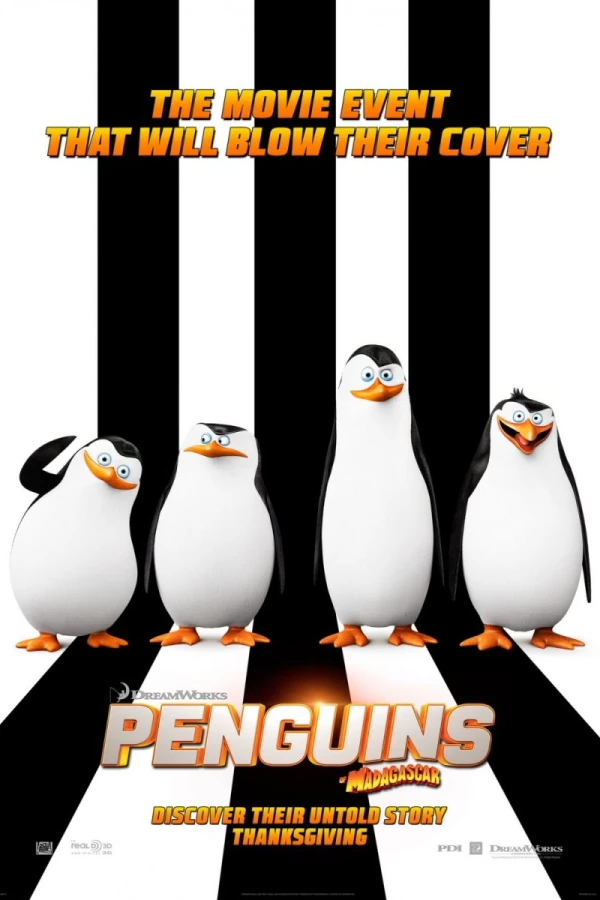 De Pinguïns van Madagascar: De Film Poster