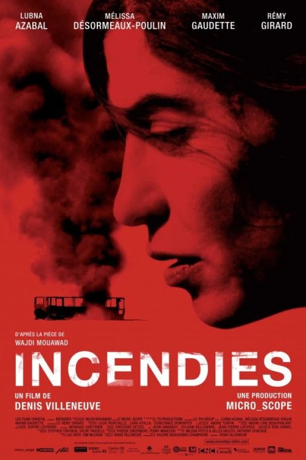 Incendies Poster