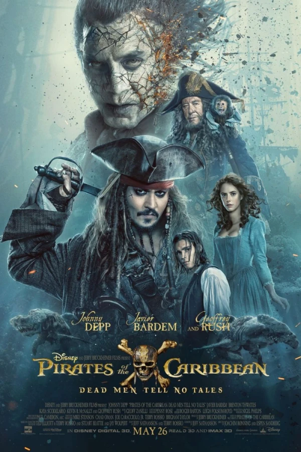 Pirates of the Caribbean deel 5 Poster